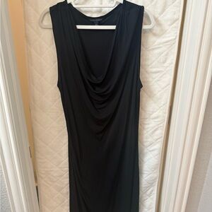 Banana Republic black dress LBD very flattering!